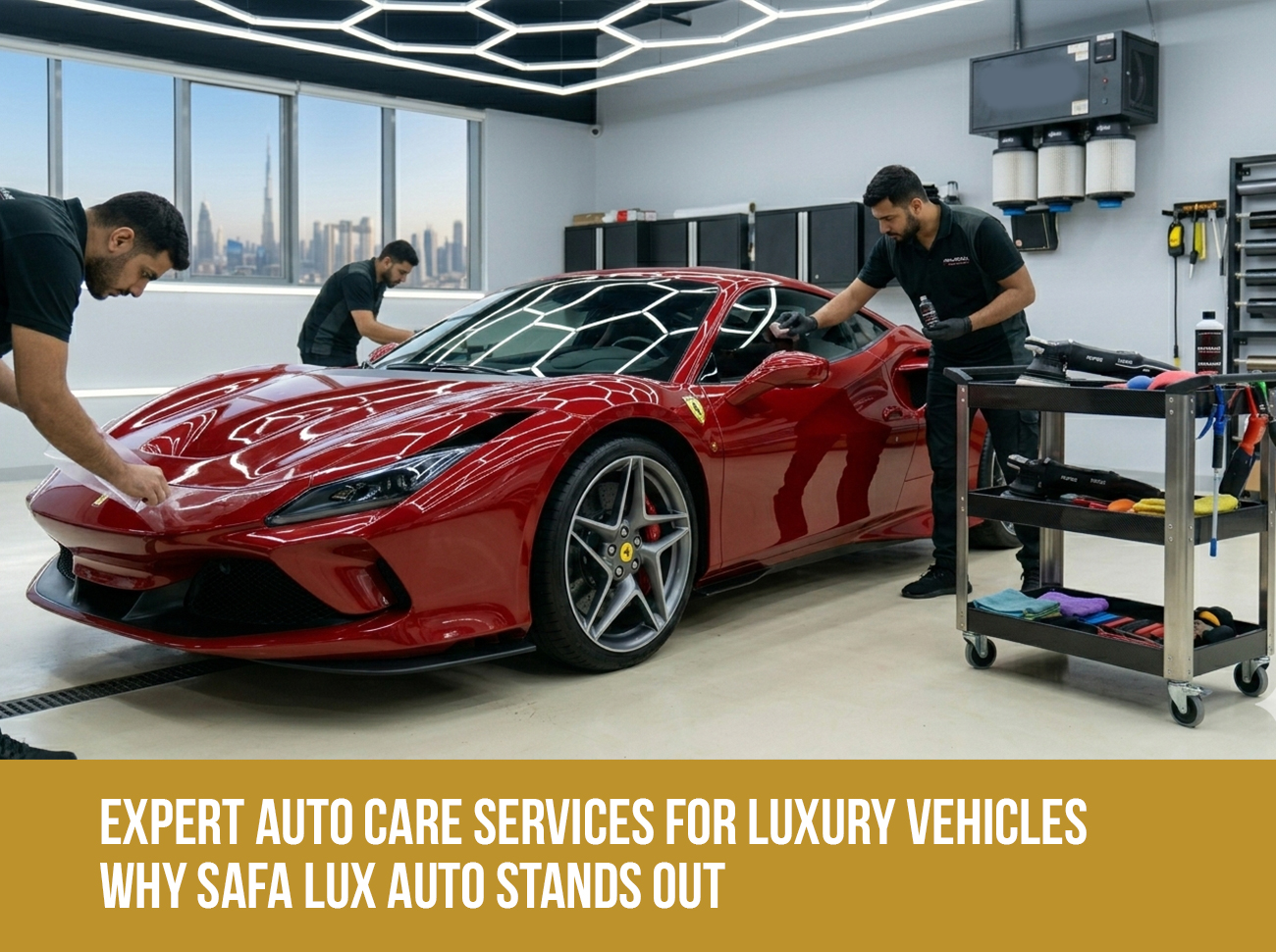 Elevating Your Vehicle’s Presence in the UAE